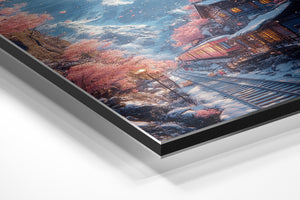 Mountain Railway Snowfall