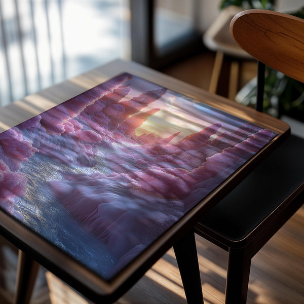 Frosted Valley Sunset