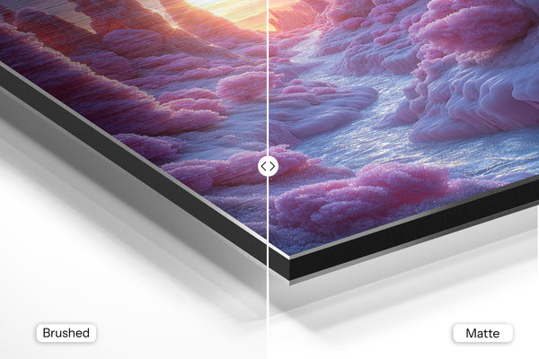 Frosted Valley Sunset