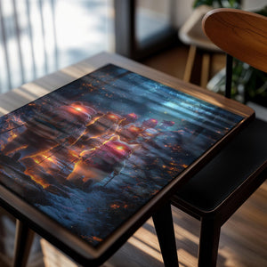 Hiking Bears in Forest