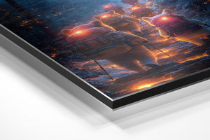 Hiking Bears in Forest