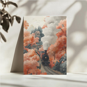 Autumn Steam Train