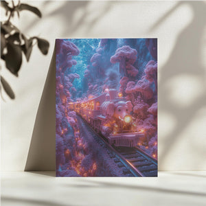 Elephant Train Fantasy