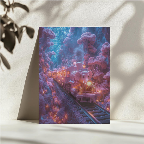 Elephant Train Fantasy