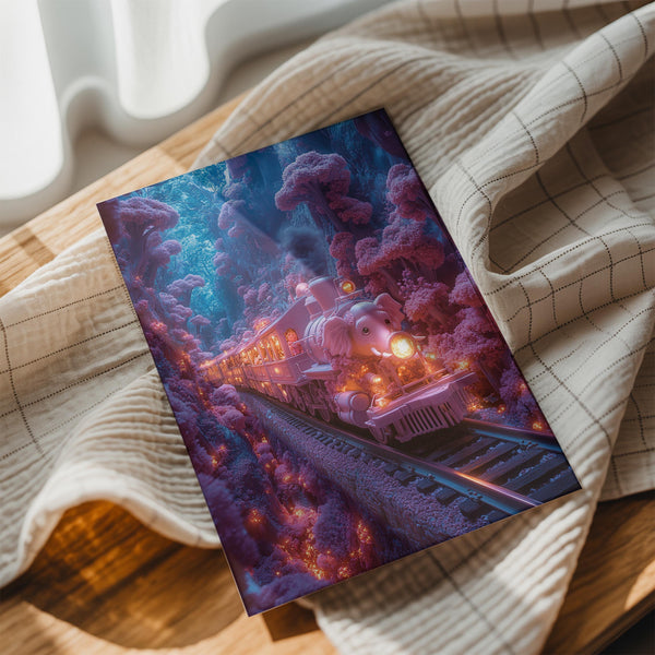 Elephant Train Fantasy