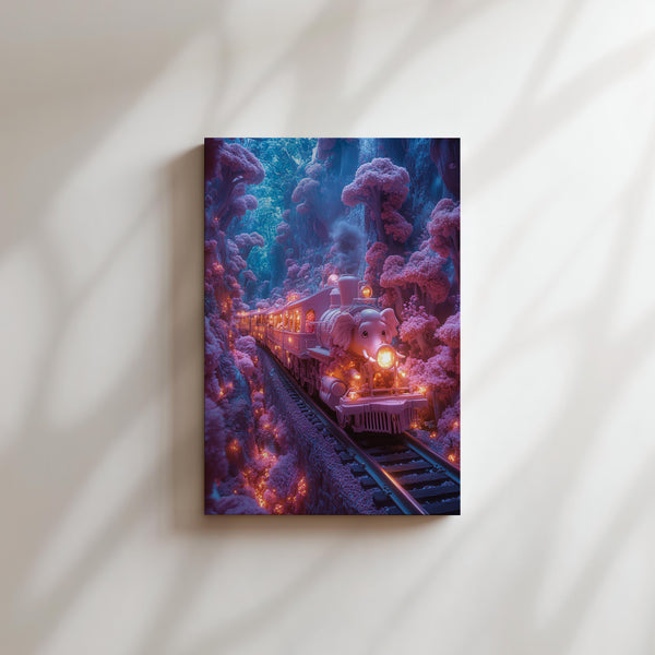 Elephant Train Fantasy