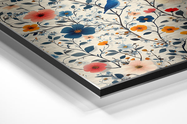 Floral Songbird Design