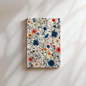 Floral Songbird Design