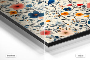 Floral Songbird Design