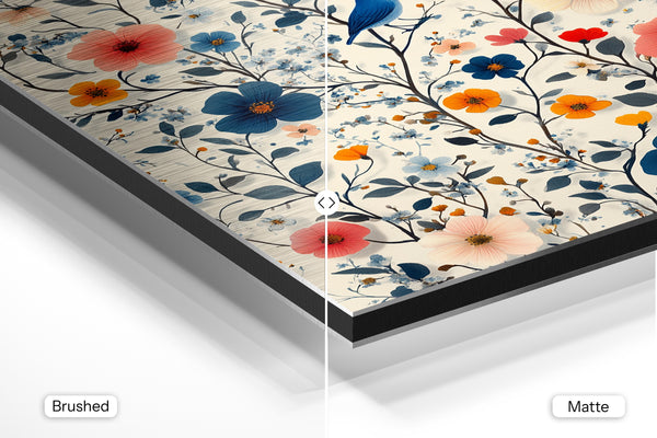 Floral Songbird Design