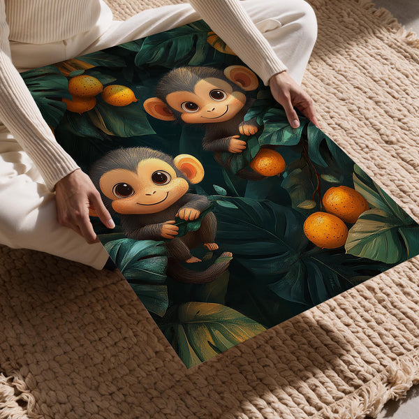 Playful Monkeys Jungle