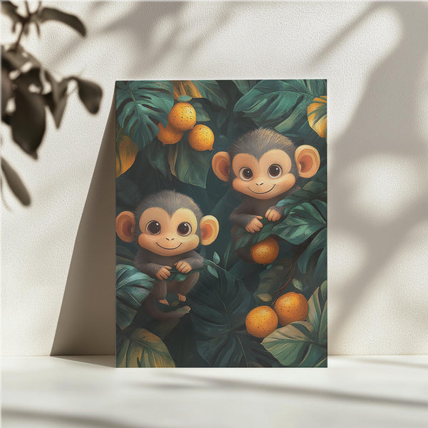 Playful Monkeys Jungle