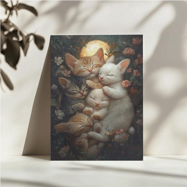Kitten Moonlight Dream