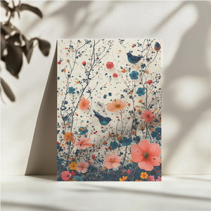 Birds Floral Paradise