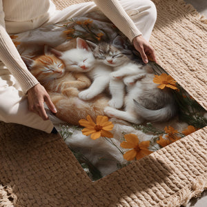 Kittens Floral Nap