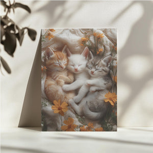 Kittens Floral Nap