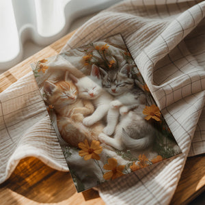 Kittens Floral Nap