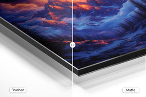 Majestic Moonlit Peak