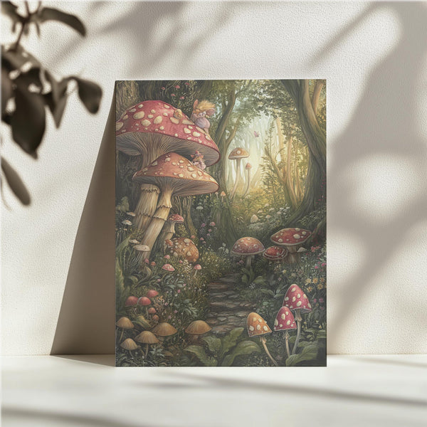 Enchanted Mushroom Path