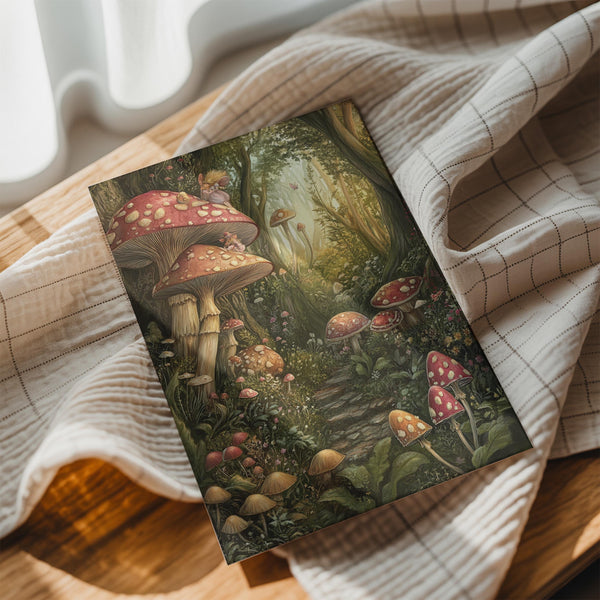 Enchanted Mushroom Path