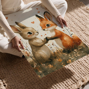 Fox and Bunny Love