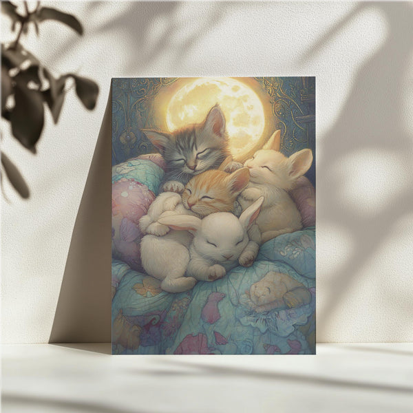 Cozy Moonlit Snuggles