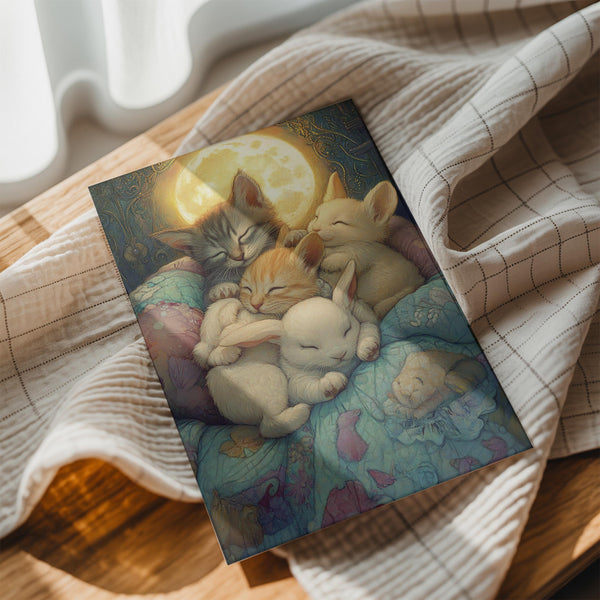 Cozy Moonlit Snuggles