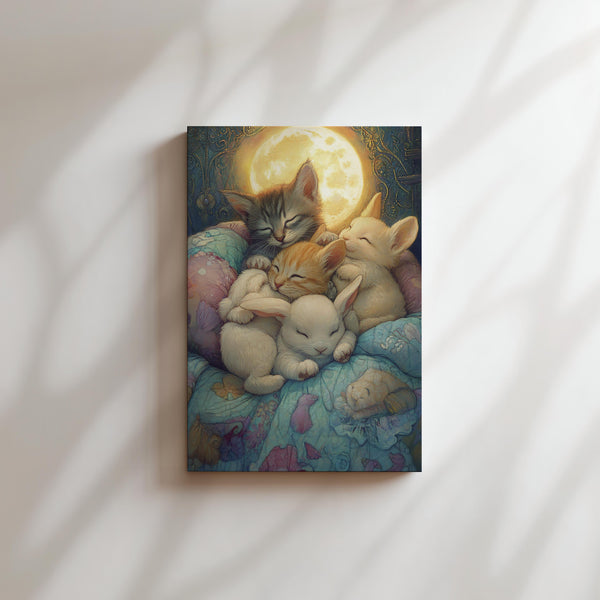 Cozy Moonlit Snuggles