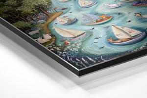 Whimsical River Boats