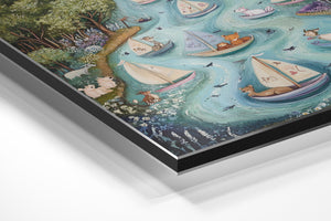 Whimsical River Boats