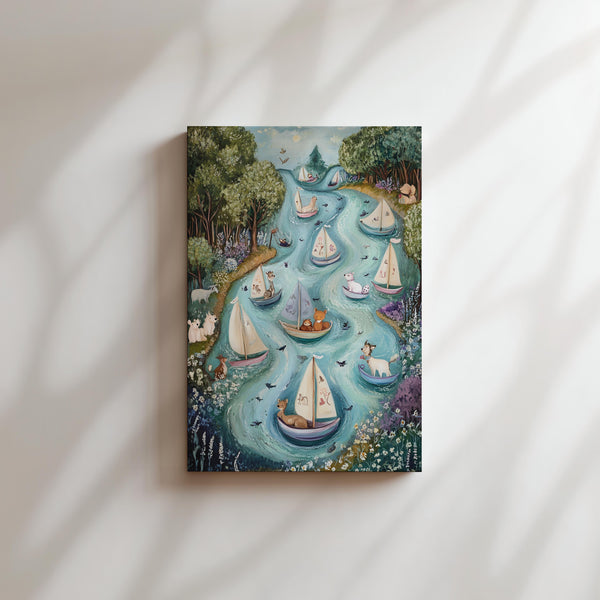 Whimsical River Boats