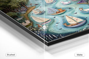 Whimsical River Boats