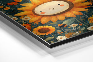 Sunny Smiling Sunflower