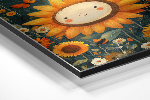 Sunny Smiling Sunflower