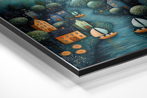 Twilight Village River