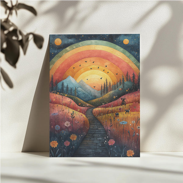 Sunrise Path to Magic