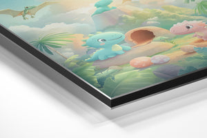 Playful Dinosaur Friends