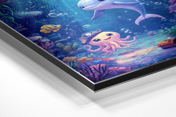 Underwater Pirate Friends