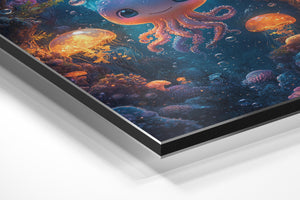 Glowing Deep Sea Octopus