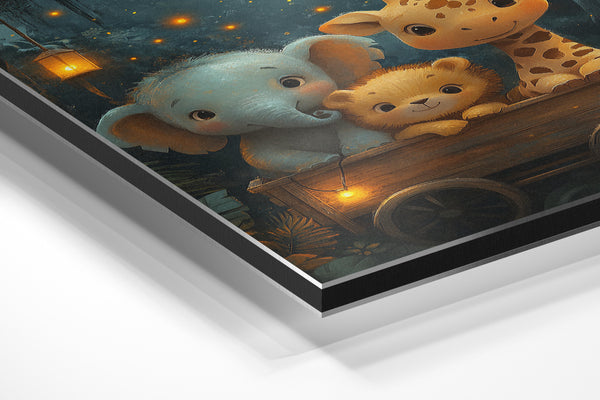 Moonlit Safari Friends