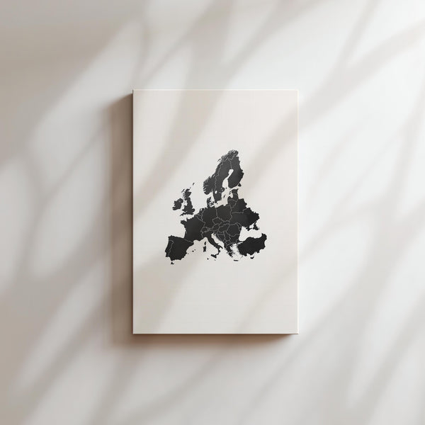 Europe Map Outline