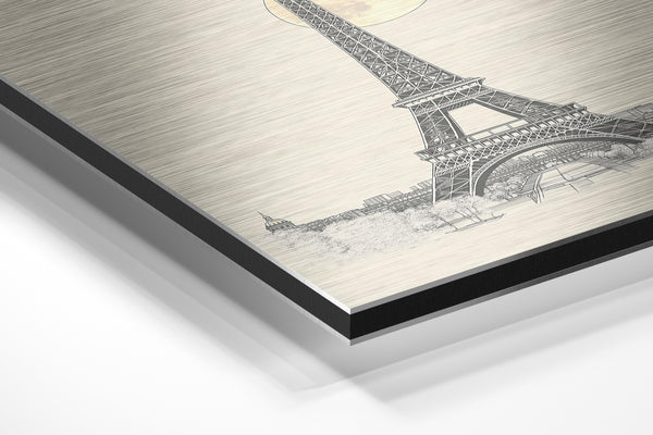 Eiffel Tower Moonlight