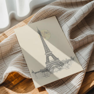 Eiffel Tower Moonlight