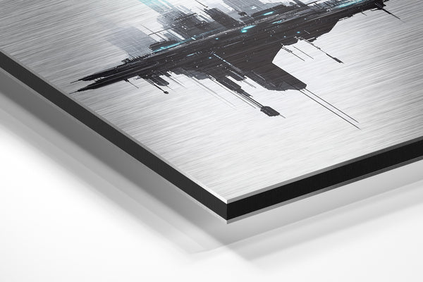 Floating Futuristic City