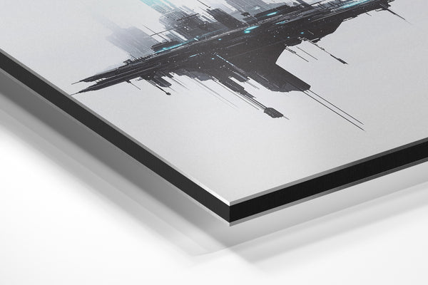 Floating Futuristic City