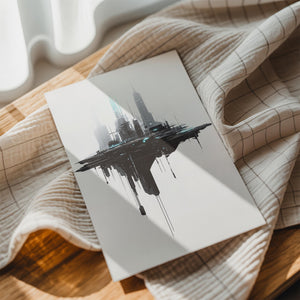 Floating Futuristic City