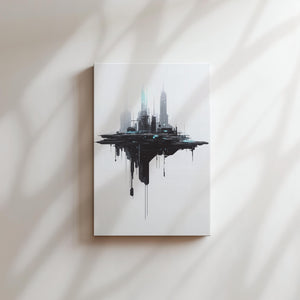 Floating Futuristic City