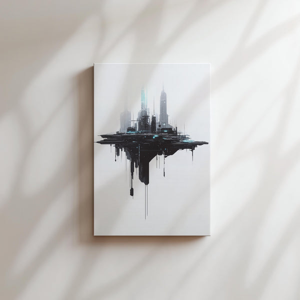 Floating Futuristic City