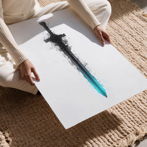 Digital Pixel Sword