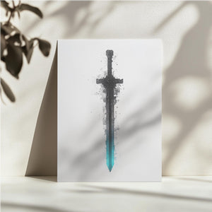 Digital Pixel Sword